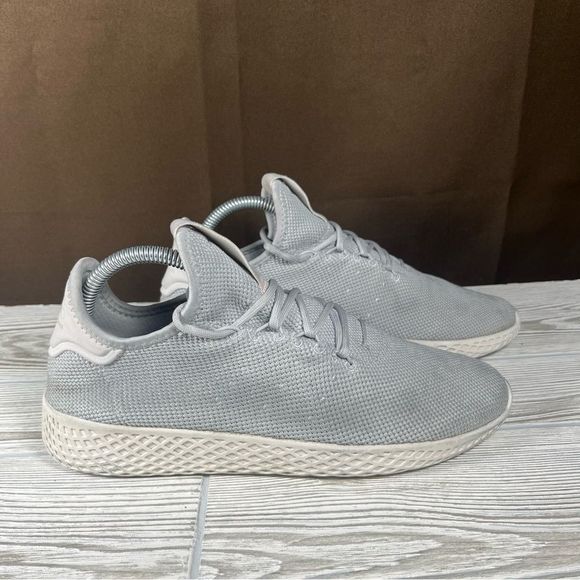 Adidas Womens Shoes Pharrell Williams Hu Tennis Sneaker Gray Size 8 - Picture 1 of 10